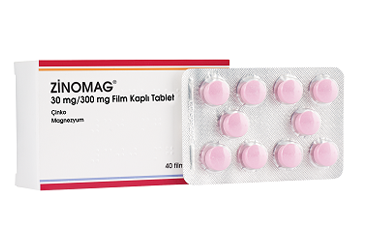 ZINOMAG 30 MG/300 MG FILM KAPLI TABLET (40 TABLET)